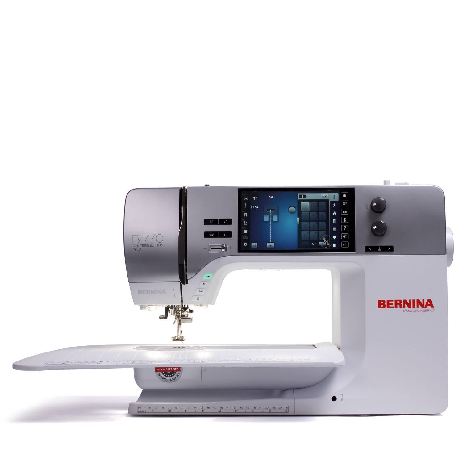 BERNINA 770QE Plus mit SDT-Stickmodul