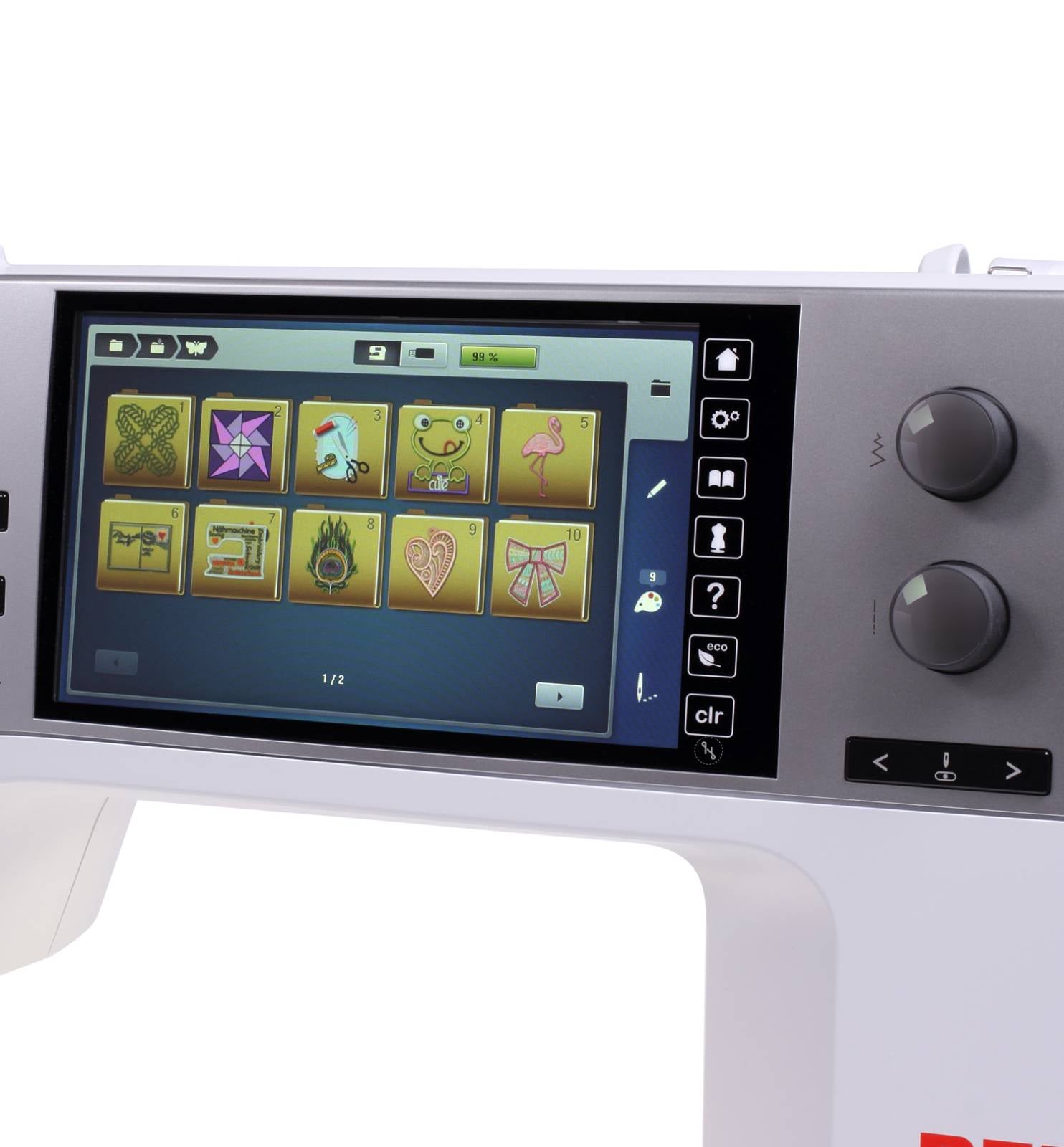 BERNINA 770QE Plus mit SDT-Stickmodul